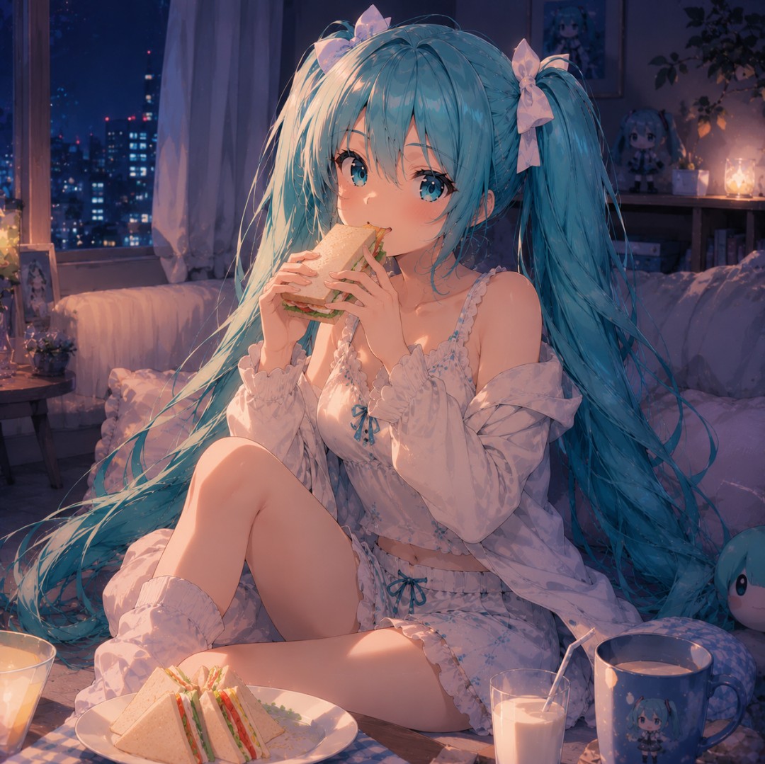 cygl53b's tweet photo. #初音ミク

夜食 https://t.co/jQyvKVTbrS