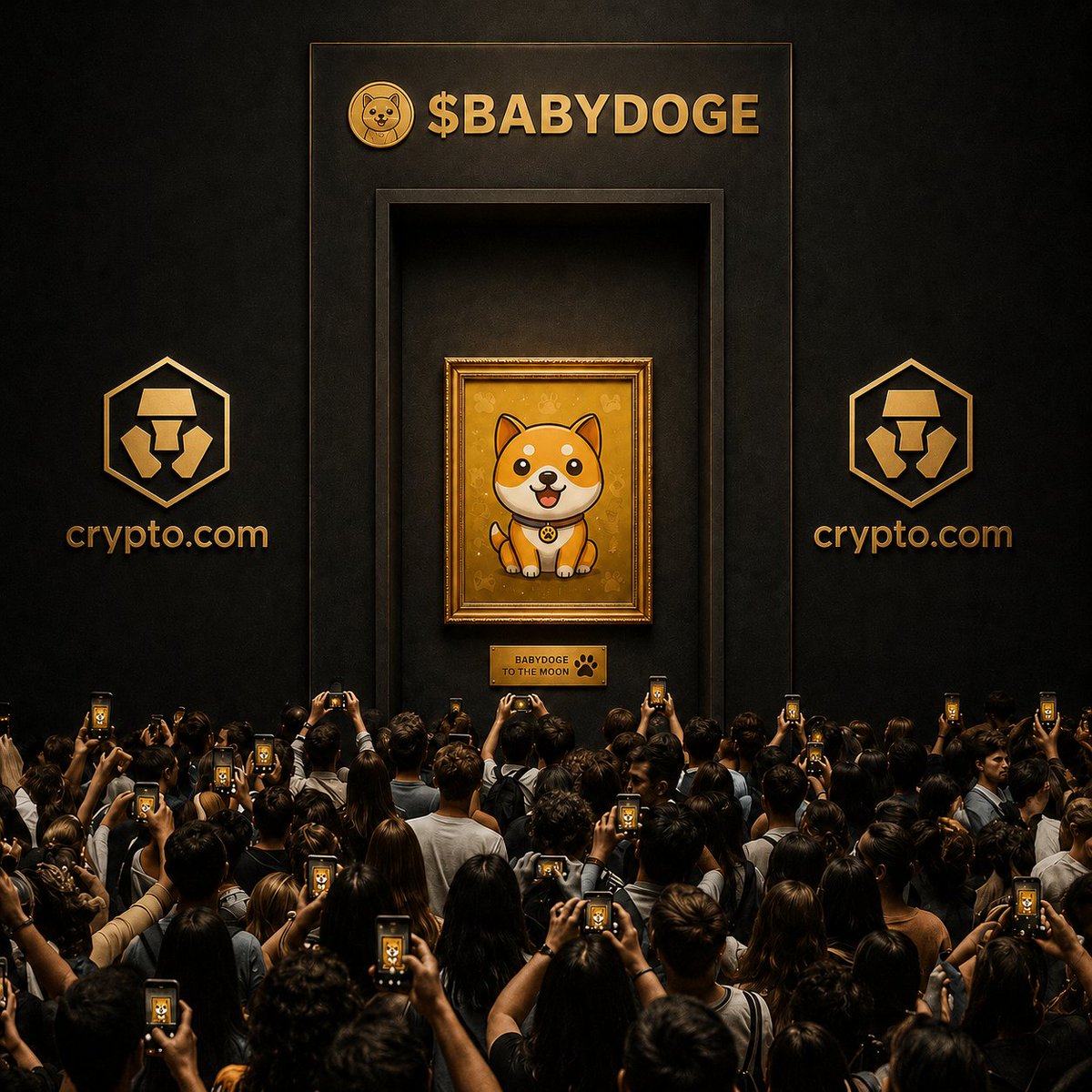 BabyDogeDaily's tweet photo. Hey @cryptocom, lots of people are hoping to see $BABYDOGE listed on your exchange 💎🙏 https://t.co/aA25v4HnJS