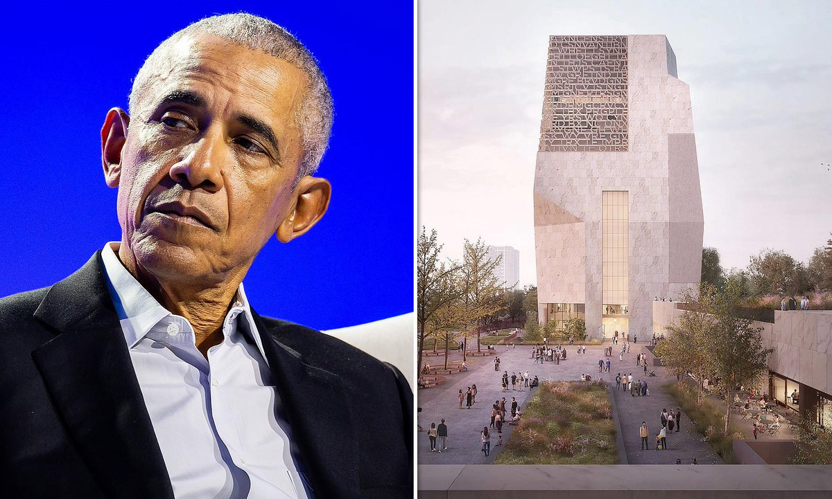 SaltyGoat17's tweet photo. You have to show a photo ID to enter the Obama Presidential Library and liberals are completely ok with that...

If you mention you should do the same to vote YOU'RE A RACIST

Democrats are literally the party of hypocrites!! https://t.co/qrkoVQ37U8