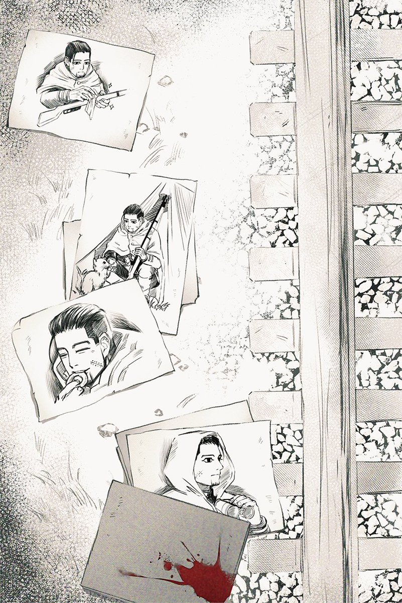 kaminaga312's tweet photo. Vasily's "I love you" #goldenkamuy #VasilyPavlichenko #OgataHyakunosuke https://t.co/qu0ApI7C8L