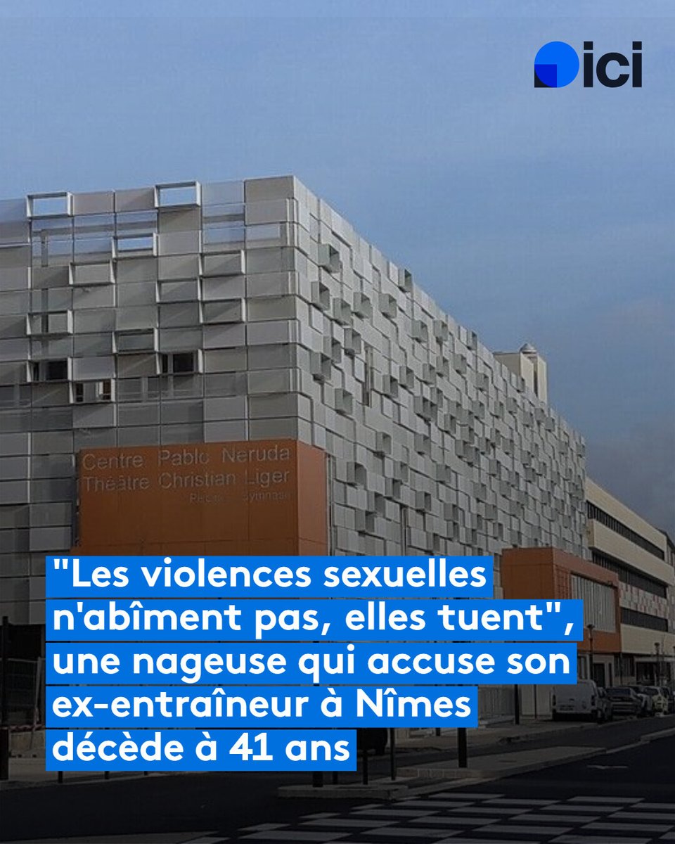 icigardlozere's tweet photo. Maevi Colomina avait porté plainte contre son ex-entraîneur du Nautic Club Nîmois, pour des faits de viols et agressions sexuelles commis entre 1995 et 1999, quand elle était encore enfant. Son compagnon veut continuer le combat. ➡️ https://t.co/FGgBdgDz4S https://t.co/kHXIBREpVw