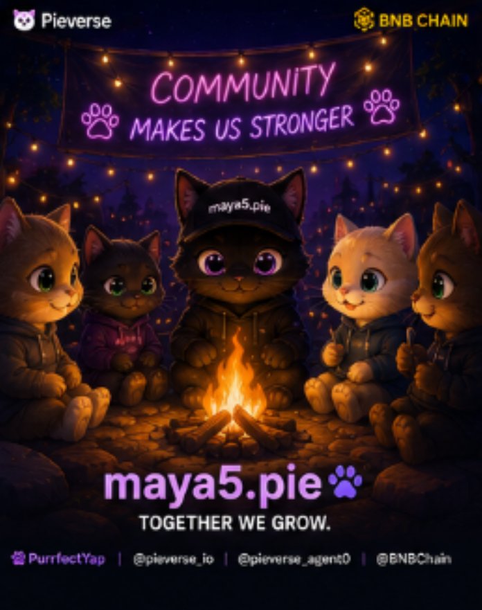 Mayaayy99's tweet photo. Meet maya5.pie 🐾
The best communities aren't found.
They're built by people who care. 💜
@pieverse_io @pieverse_agent0 @BNBChain
#PurrfectYap https://t.co/QUie0mdRlk