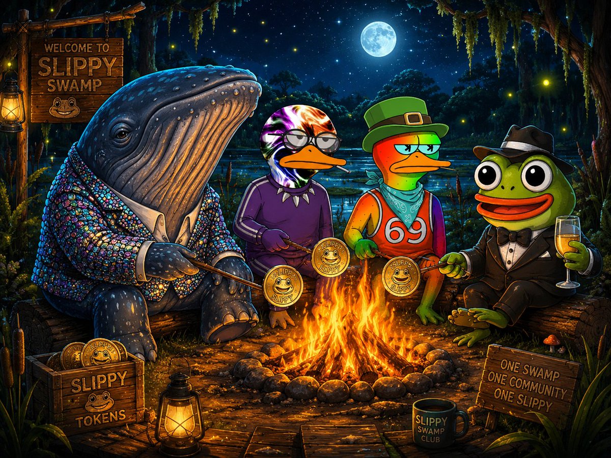 Slippykas's tweet photo. 🔥🐸 The swamp is celebrating tonight! 🐸🔥

Slippy just burned another 1 BILLION $SLIPPY tokens, sending them straight into the fire and reducing the supply for the whole swamp. 🌊💚

With the Kaspa hard fork approaching, things could get wild fast — and the frogs are ready for the ride. The fire is burning, the swamp is heating up, and every burn makes $SLIPPY harder to ignore.

Don’t wait until the flames consume more.

Grab your bag before the next burn. 🔥🐸

$SLIPPY
One swamp. One community. One Slippy. 🌿💰