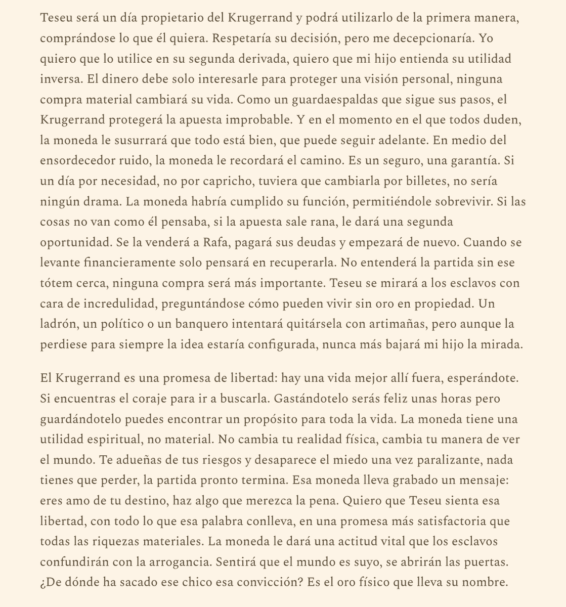 joantubau's tweet photo. Un Krugerrand para Teseu
Kapital. 21.06.26 https://t.co/Uq7giC6oI0
