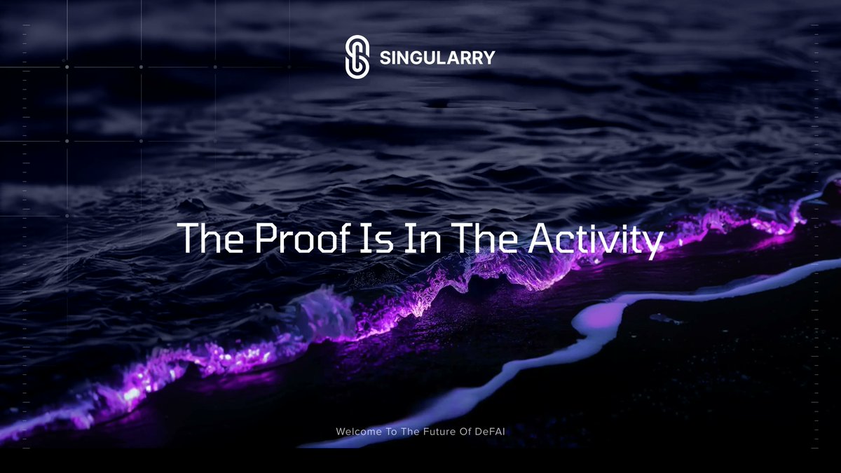 singularryai's tweet photo. The Proof Is In The Activity. 🌊📈

In crypto, the strongest signal isn't marketing.

It's activity.

🌊Every deployed strategy.
��Every active agent.
⚡Every successful execution.
💬Every piece of community feedback.

As Singularry continues to grow, the conversation is shifting from vision to validation.

Key Ecosystem Signals

🔹 Live #AI Agents operating on @BNBChain

🔹 Real users testing real strategies

🔹 Continuous optimization through community feedback

🔹 Autonomous execution with human-defined boundaries

🔹 A growing ecosystem built on usage, not promises

Products can attract attention.

But sustained activity is what builds conviction.

At Singularry, the proof is increasingly found in what happens on-chain every day. 🌐💦

🔗 https://t.co/5o2HtMgUv0