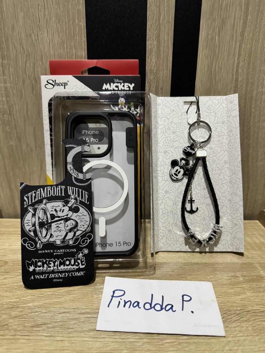 _ninkp's tweet photo. [* 15Pro] ⚓️ Mickey Steamboat MagSafe ⚓️ ใช้แค่อาทิตย์เดียวแล้วเก็บลงกล่อง ใหม่มากๆ น้องๆมือ1 สายcharm ยังไม่เคยห้อย แผ่นหลังแกะได้ ส่งต่อ ฿700 (From1290) 

#ส่งต่อเคสAppleSheep #ส่งต่อAppleSheep #เคสไอโฟน15โปร #เคสไอโฟน15pro #เคสมือถือ #ส่งต่อเคส #เคสไอโฟน15 https://t.co/NABjRgICJD