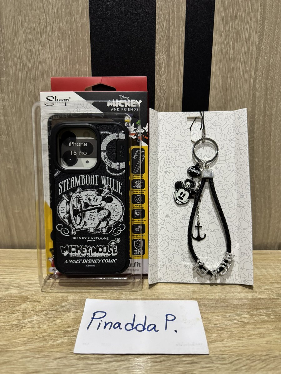 _ninkp's tweet photo. [* 15Pro] ⚓️ Mickey Steamboat MagSafe ⚓️ ใช้แค่อาทิตย์เดียวแล้วเก็บลงกล่อง ใหม่มากๆ น้องๆมือ1 สายcharm ยังไม่เคยห้อย แผ่นหลังแกะได้ ส่งต่อ ฿700 (From1290) 

#ส่งต่อเคสAppleSheep #ส่งต่อAppleSheep #เคสไอโฟน15โปร #เคสไอโฟน15pro #เคสมือถือ #ส่งต่อเคส #เคสไอโฟน15 https://t.co/NABjRgICJD