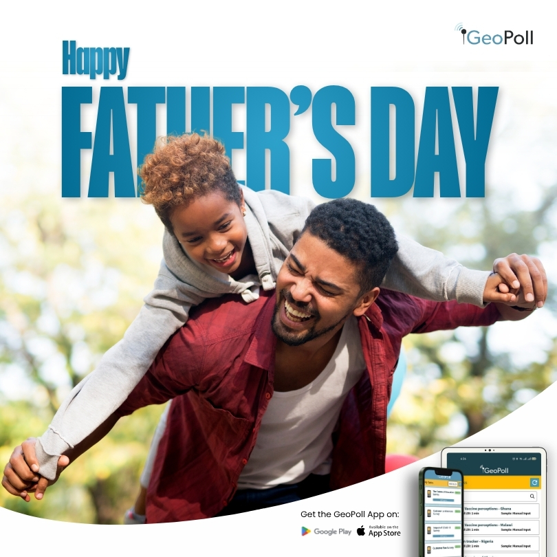 GeoPoll's tweet photo. Celebrating all fathers and father figures who inspire, guide, and support their families every day. Happy Father's Day 2026! #HappyFathersDay https://t.co/6BCqQxAKGb