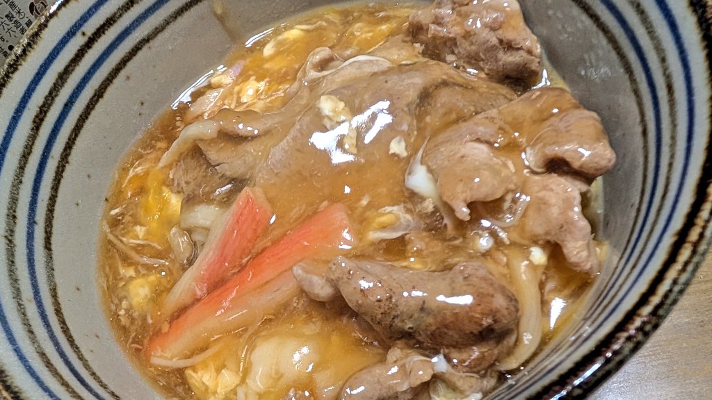 dd_attack712's tweet photo. 肉たまあんかけ丼
#今日の茶色飯 https://t.co/UfGFQAJnPV