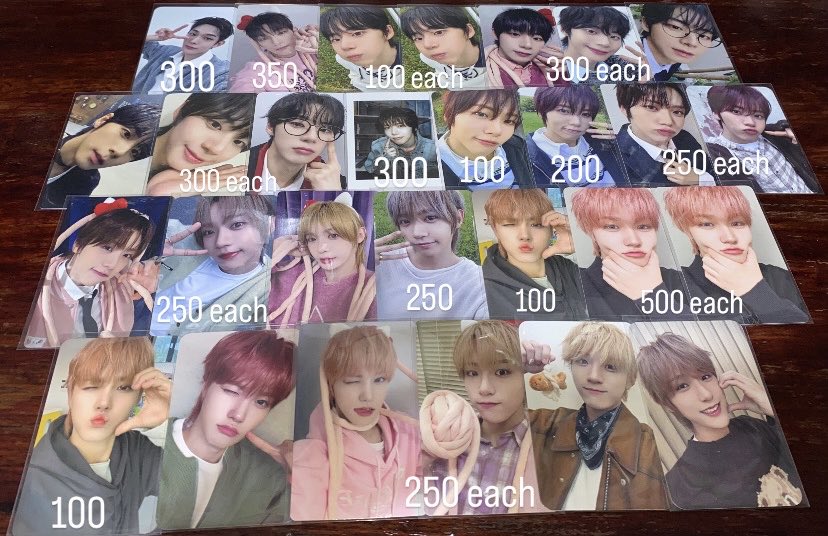 yangc4rt's tweet photo. wts lfb ph (help rt)

ahof random pcs, pob

1st pic - 60 each (album pc w marks)
2nd pic - 100 each/memset
3rd pic - 150 each
4th pic - price in pic!

- all onhand!
- all tingi

dop: payo/3 days reservation
mod: jnt

t: wts lfb ph ahof photocards https://t.co/wcQ5BikiWa