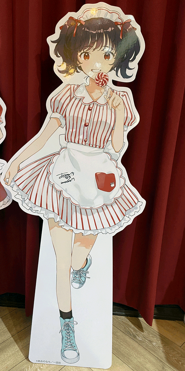 mayuki_chocola's tweet photo. きみ死ぬカフェ行ったときは、原作をまともに読む前だったのでエスタ先輩グッズを買ってなくてコースターくらいしかもっていないのですよね😇 https://t.co/CnyWuAu5VV