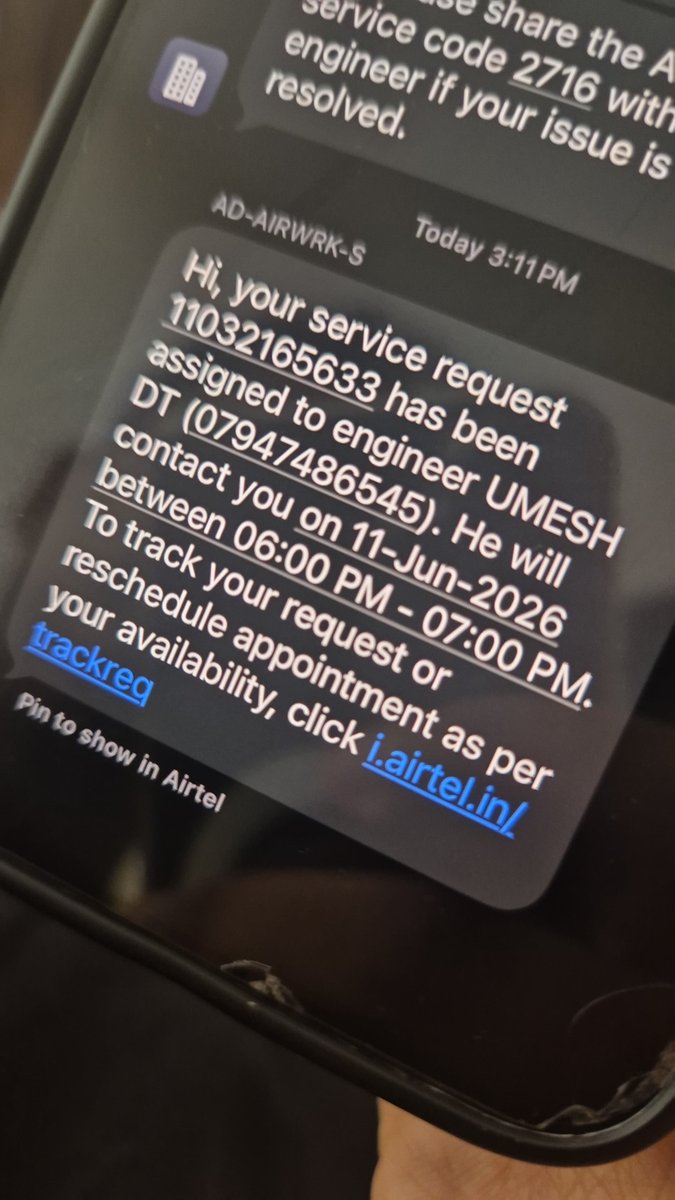 AkshatM04363818's tweet photo. @Airtel_Presence +91 89515 63548
+91 92890 94057
+91 91481 10803
Any of your employee not picking up the call and the sales executive is delaying it https://t.co/I6FsJHUzj0