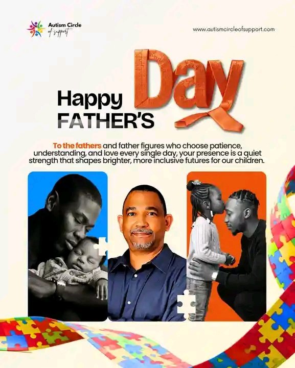 Autism_CS's tweet photo. Happy Father’s Day to all the incredible fathers and father figures who show up with patience, strength, and love every single day.

 We see you, we appreciate you, and we celebrate you today and always.

From all of us at Autism Circle of Support  thank you for being present❤️ https://t.co/ejCvlJP5iN