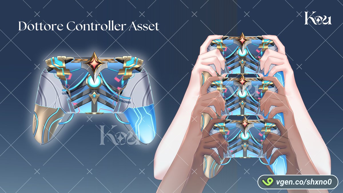 shxno0's tweet photo. ✨ FREE – Dottore Themed Controller Assets ✨https://t.co/vYyzhfTemp
#FreeVtuberAsset #ControllerAsset #Dottore https://t.co/J1M23p1Ap9