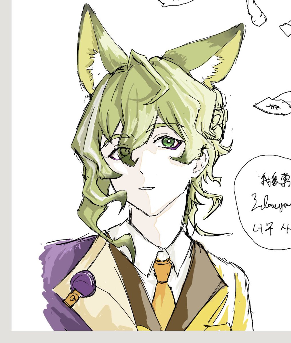 Aruru_kprpr's tweet photo. 少し前に作ったアクナイ垢に投げた絵チャ達 https://t.co/CNBACaFsKz