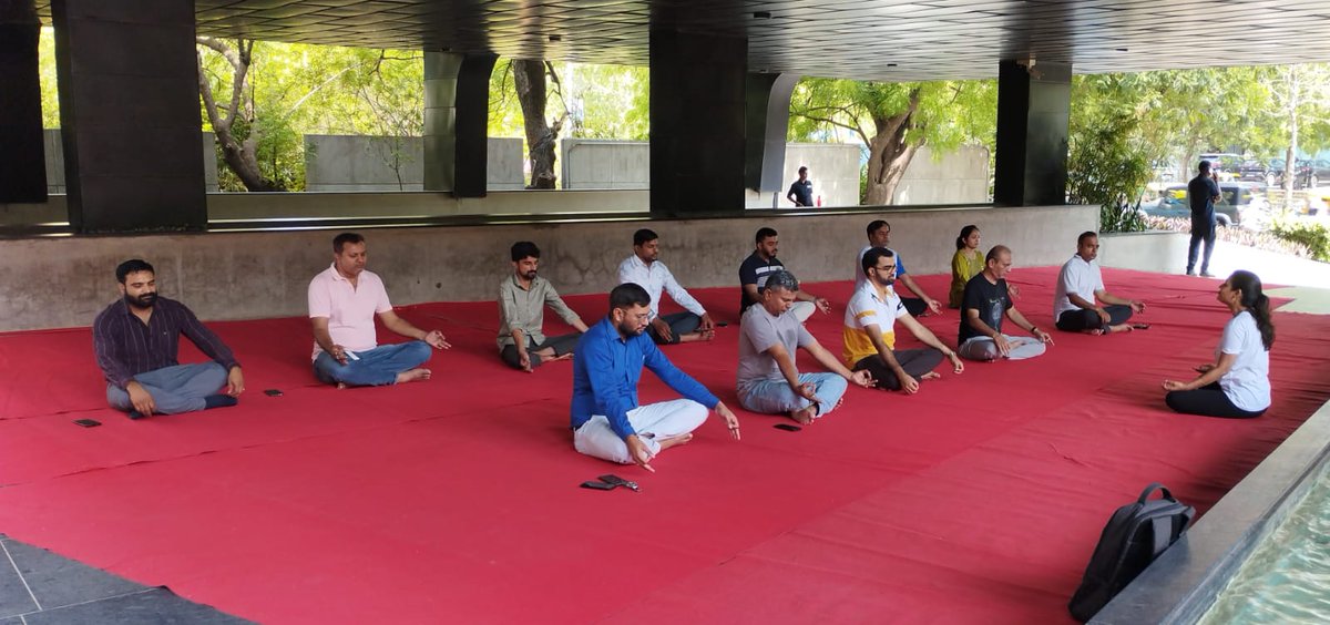 imdcal's tweet photo. Celebrating #InternationalYogaDay across our locations! ๐งโโ๏ธIn partnership with Happy Yogi, whose instructors led engaging yoga sessions, our teams came together to focus on wellness, mindfulness, and healthy living. #YogaDay2026 #EmployeeWellness #WellbeingAtWork https://t.co/vhxaGtKAEP