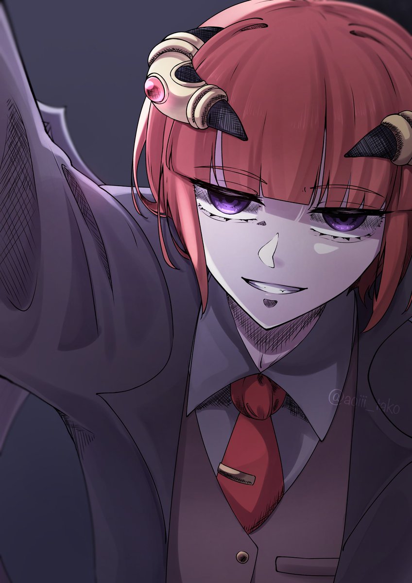 aoiii_tako's tweet photo. 悪魔
#ゆく育 https://t.co/uiOSyiVf3L