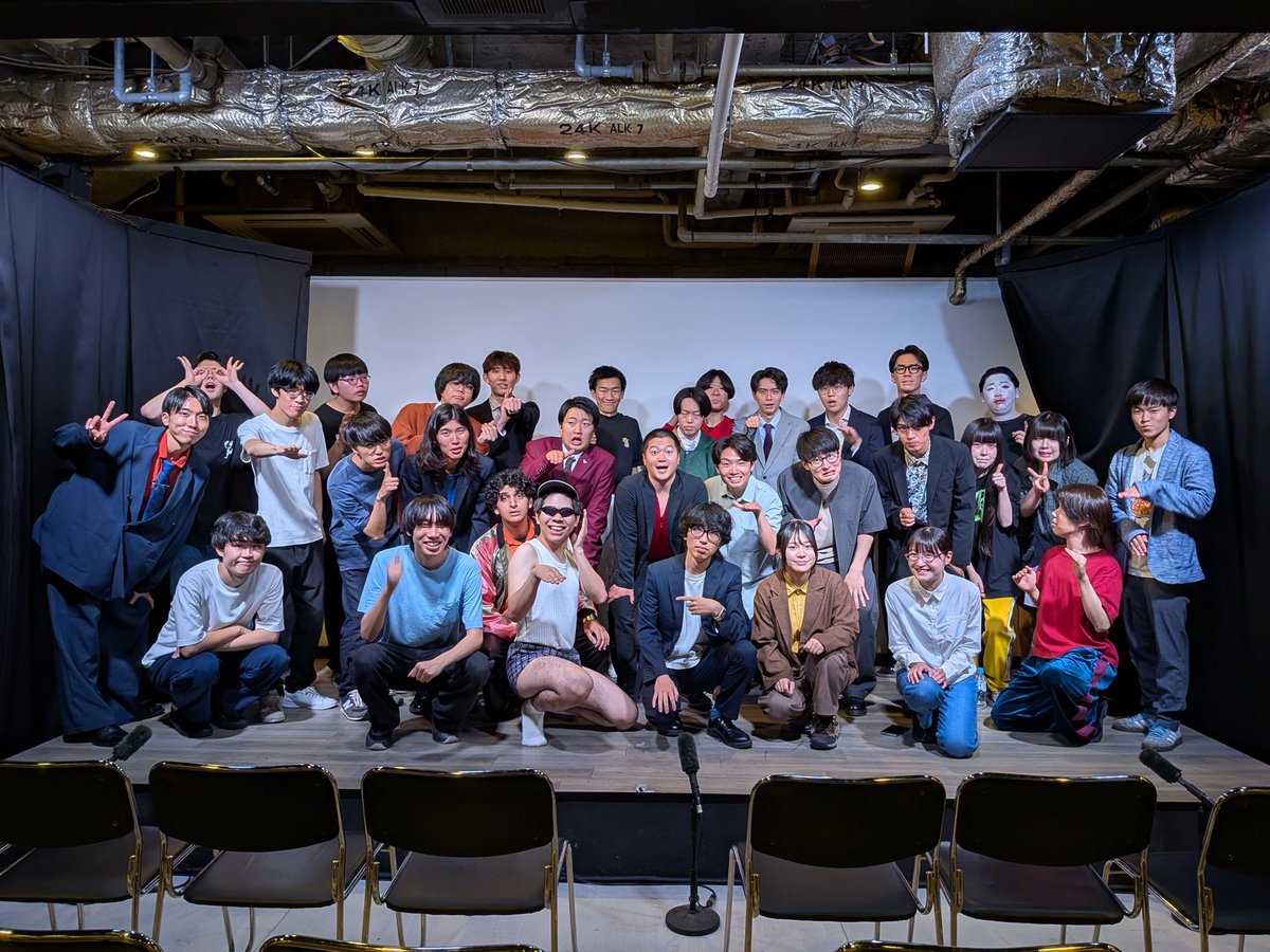 Huraibo2024doki's tweet photo. 終演いたしました！🌪️
次回開催時もぜひご来場ください！！！ https://t.co/yI04tRU6hL