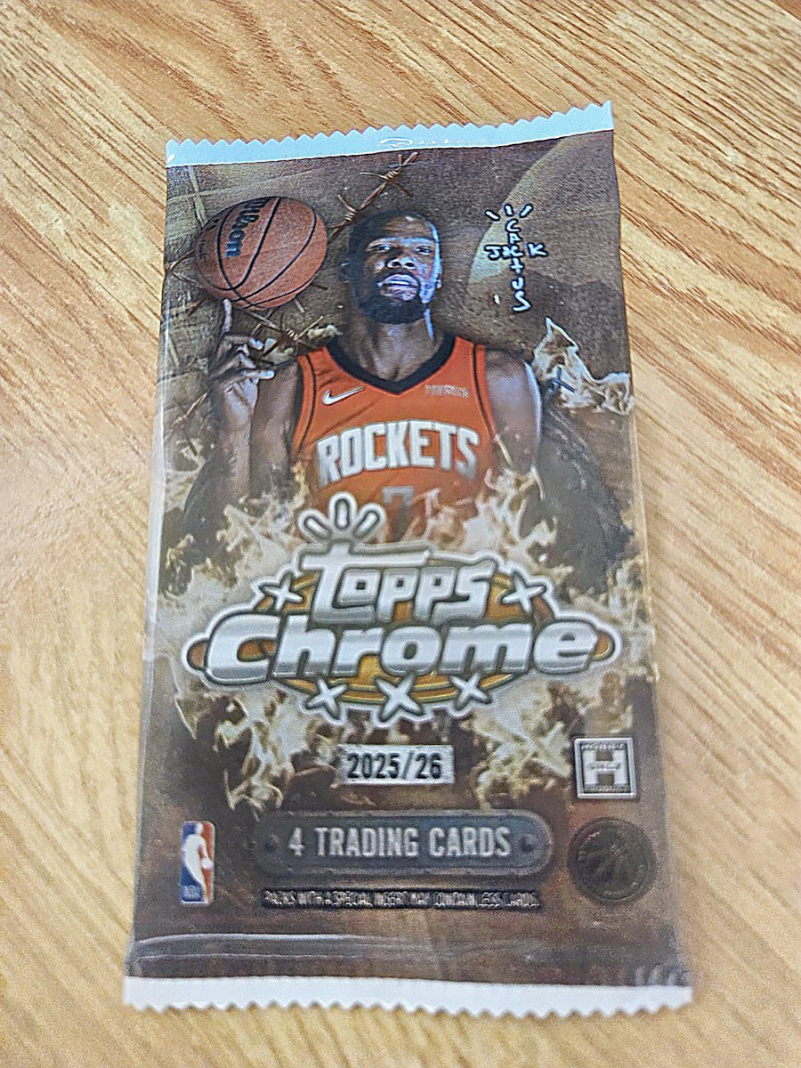 ミント横浜ビブレ店でパック購入した TOPPS CHROME CACTUS JACK HOBBY