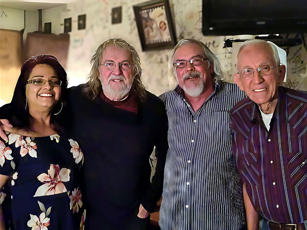 xradiotx's tweet photo. My first Father's Day without Dad. I was so blessed with so many memories. My favorite Father's Day remembrance came in 2022, with help from @raywylie. Monica and I took Dad to a show and backstage to meet  Ray after the concert. Miss you, Dad, and thanks, Ray and Judy. https://t.co/0vstqwhioH