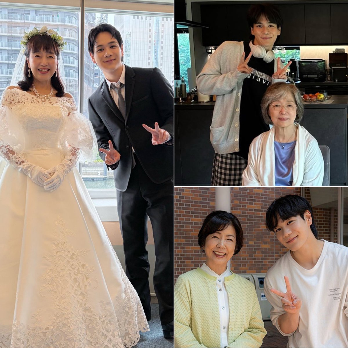 ru_ru_run_mame's tweet photo. 豆ちゃんと大女優との
並んだお写真の数々、
本当にうれしいし、誇らしいよ🥹

必ずピース✌️しちゃってて
JO1 豆原一成じゃなくて
普通のファンの青年に
なっちゃってるのが
かわいすぎる☺️✨✨

#JO1　@official_jo1  #豆原一成 https://t.co/AKn2EXLqi8