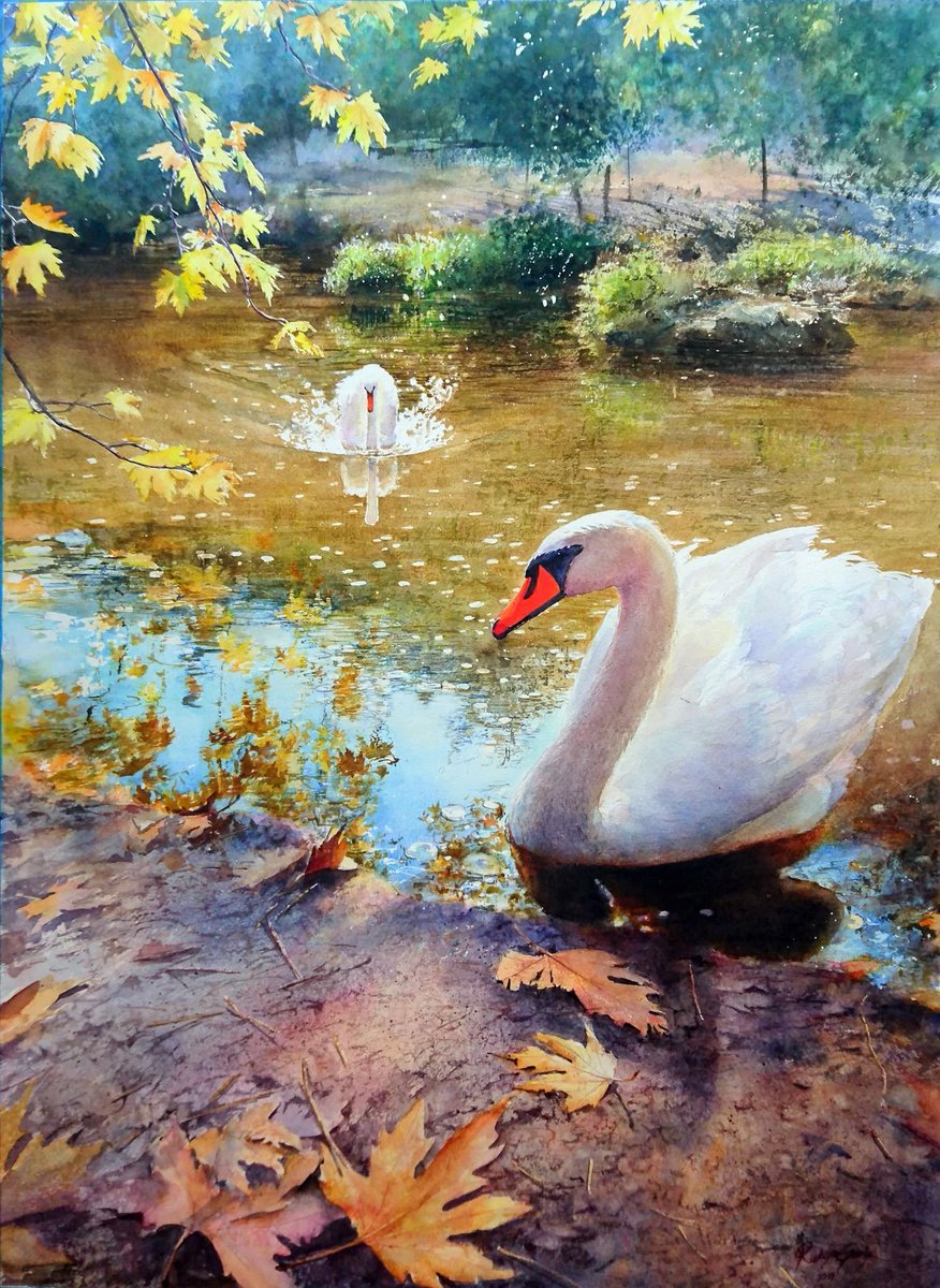 rukiyegarip's tweet photo. Sulu boya (watercolor), Rukiye Garip
76 cm x 56 cm (30 in x 22 in) https://t.co/CaGzJrWVu1