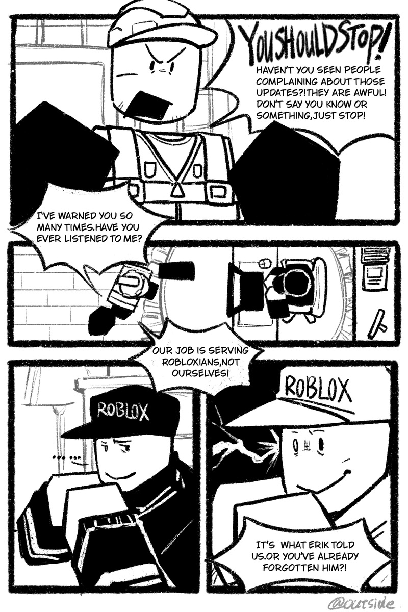 OutsideIICO's tweet photo. MCFau-Builderman&amp;Roblox
（1/5）

#robloxart
#robloxau
#builderman
#roblox https://t.co/V3S8NCgjxd