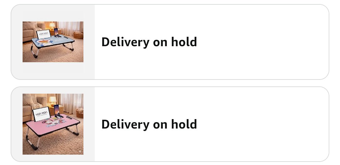 iwantoask's tweet photo. 2 products on hold from last 2 days and worst customer service I have ever seen that unable to solve it
@amazonIN https://t.co/63a43otMgT