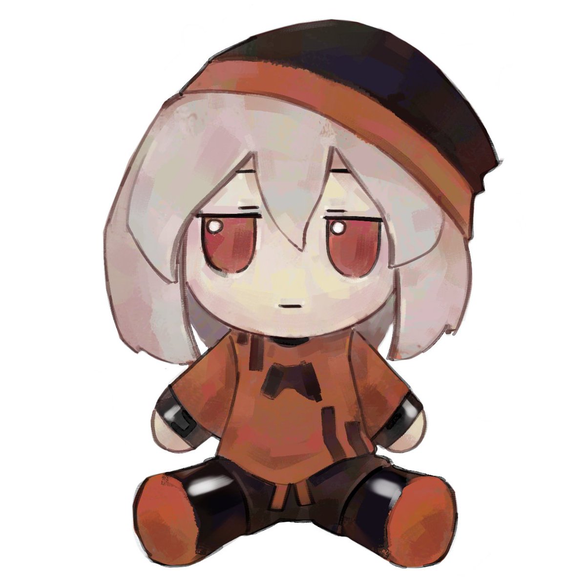 Danthedwarf1's tweet photo. My OC Schön as a fumo, created by the great @nopinkdoggo . Thank you! https://t.co/CdD9TvCW4O