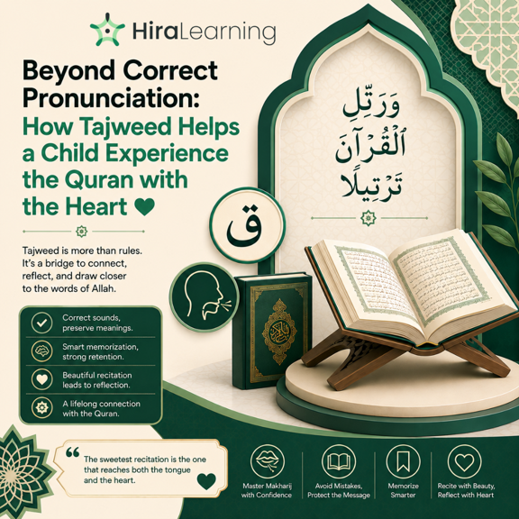 hiralearning's tweet photo. Many children fear making mistakes, but Tajweed is actually meant to build confidence, reflection, and a deep, lifelong connection with Allah's words.

✨Read more here: 🔗 https://t.co/sg6nuZ9ZSq

#QuranLearning #Tajweed #QuranForKids #HiraLearningAcademy #LearnQuran https://t.co/1ZF6slTfTU