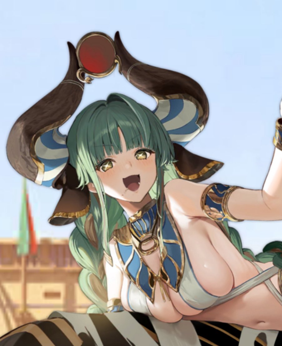 EricaGuitar's tweet photo. @c_dr1c @AzurLane_EN They’re the same size as on her release skin. Only difference is that they’re let loose on the new skin. 

But to be aware of that you’d have to play the game instead of posting about your persecution fetish over and over. https://t.co/HClX9jfLuw