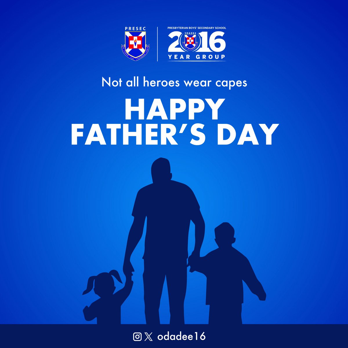 Odadee16's tweet photo. Happy Father’s Day! 💙 https://t.co/T1mlU4mY06