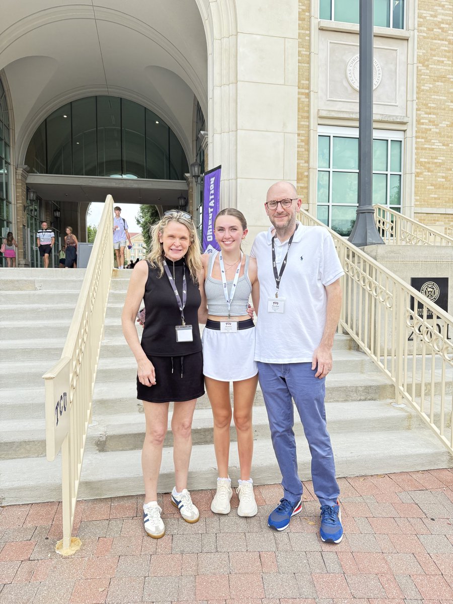 Kiihnl's tweet photo. We had a great time @TCU orientation. Mia is so excited to get there and start her journey to @broadwaycom. Proud of that kid! Best Father’s Day gift!

#fathersday #tcu https://t.co/5tyAhWMxqS