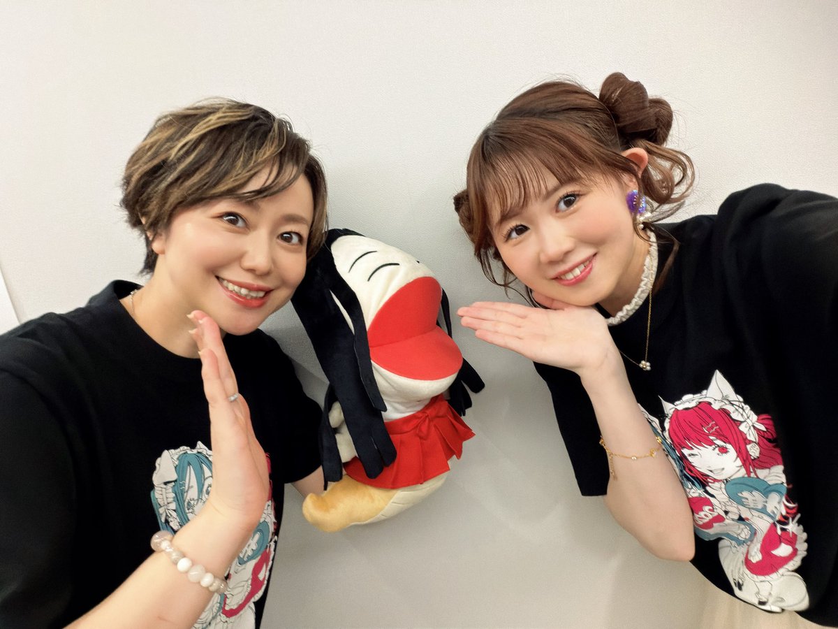 momoka_terasawa's tweet photo. #令和のダラさん 推しフェスステージ
「睦心と百花の♡ダラダラジオ」
ありがとうございました！
ダラさん役の田村睦心さんとラジオトーク！とっても楽しかったぁぁ！
ふつおたに即興怪“暖”話と盛りだくさんでした〜！そしてこのラジオが一回きりなのがもったいないのでぜひ継続希望です！！！
放送はいよいよ7/2（木）です！お楽しみに🐍✨