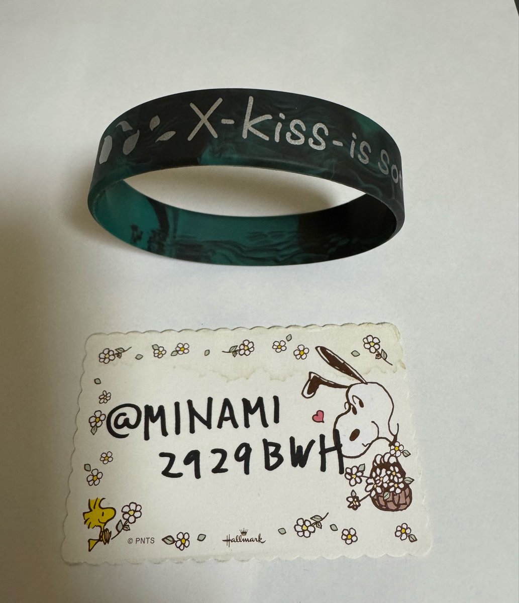 MINAMI2929BWH's tweet photo. @hqzuny0ru はづにょる様
こんばんは、お世話になっております。
当方のラバーバンド千葉嶺二↔︎神戸蘭丸を郵送にて交換して頂く事は可能でしょうか？
ご検討の程宜しくお願いします🙇‍♀️ https://t.co/BCtEWDusBr