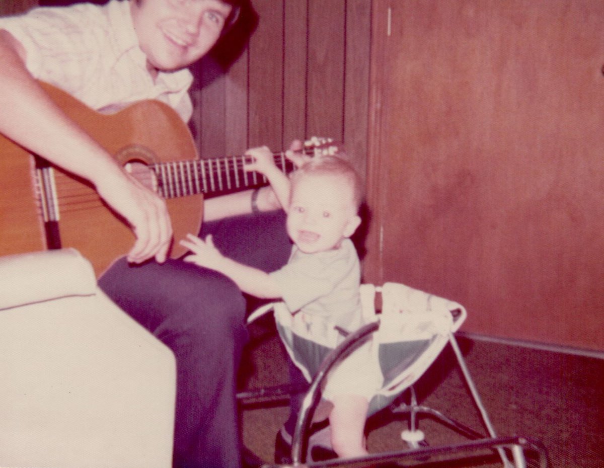 johnrich's tweet photo. My Dad worked 100 hrs a week for many years of his life, making sure we never went without. He taught me everything he could about The Lord, hard work, respect, discipline, family pride, and of course, how to pick a guitar:) Thanks Dad...You're my hero! 
Happy Father's Day❤️ https://t.co/JiICSCmpxv