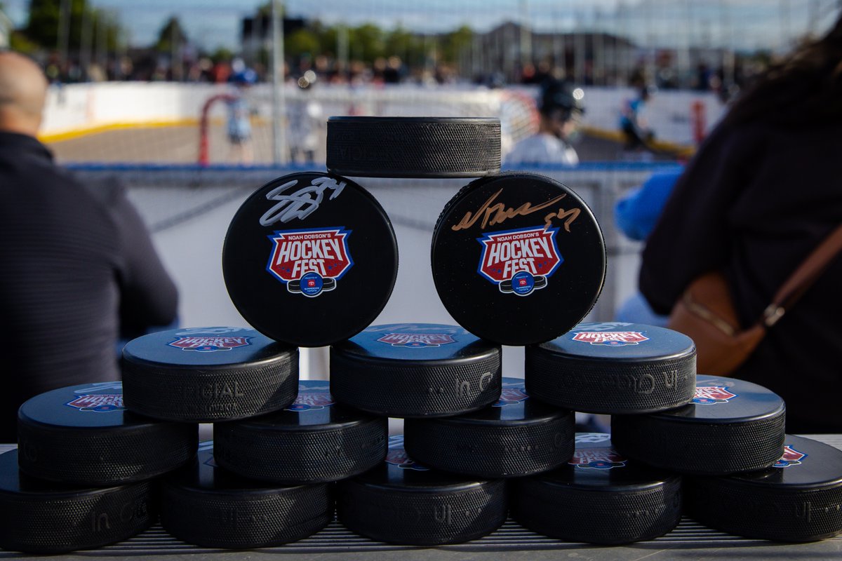 CUPEvents's tweet photo. 🏒 AUTOGRAPHED PUCK SALE 🏒

Stop by the Snack Shack, as we have a limited quantity of HockeyFest pucks signed by Noah Dobson and Abby Hustler available for $15! Don't miss out!

#NDHF26 | #SETS | #Summerside | @ExploreSside https://t.co/LsGtJxaZm9