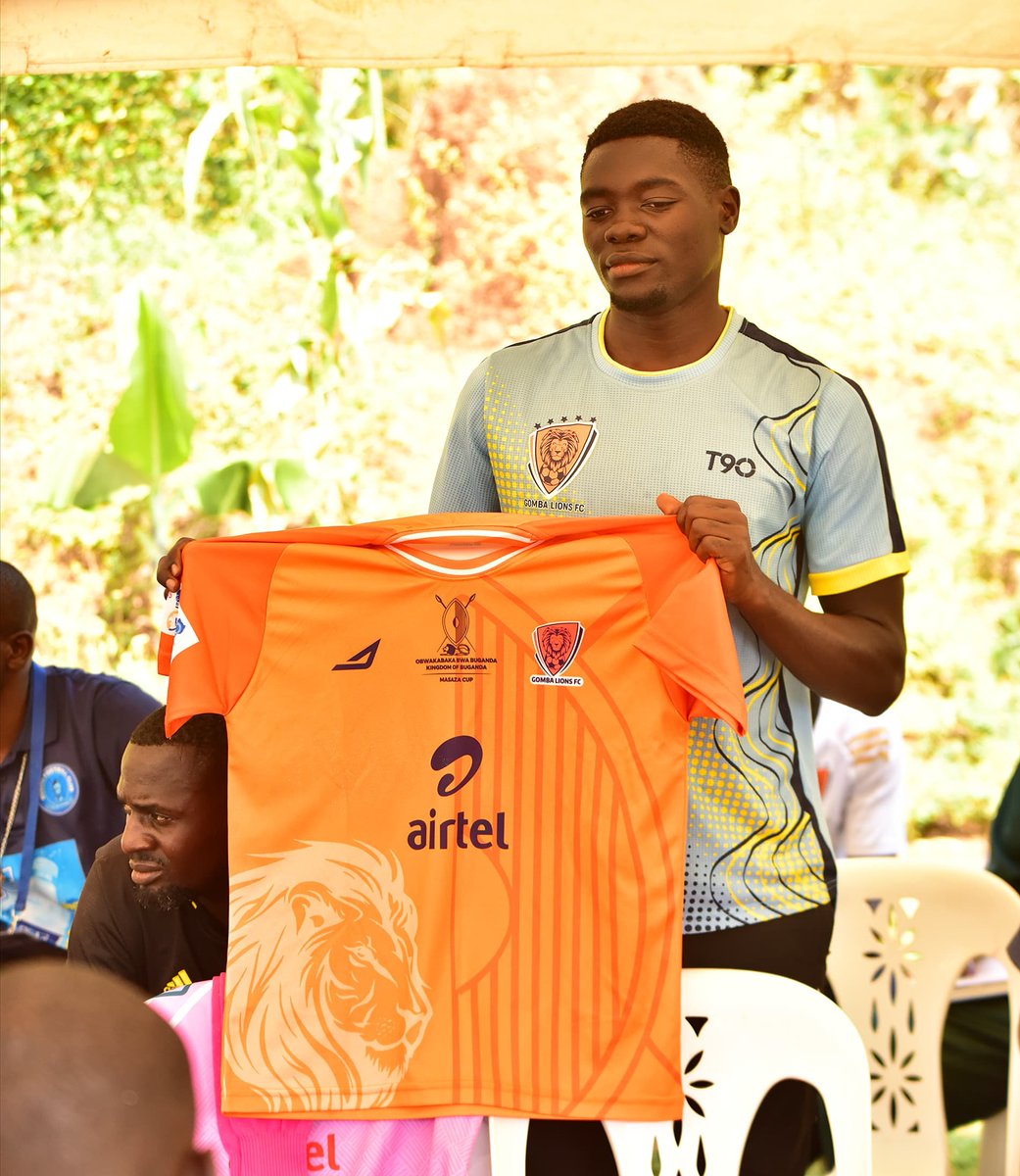 GombaFcLions's tweet photo. Gomba lions original Jersey for 2026.
#we either win or they lose
#we are the Lions
#ffe tuliko.
@bbstvug @NBSportUg @MasazaCup_ https://t.co/tWKPZ4EFie