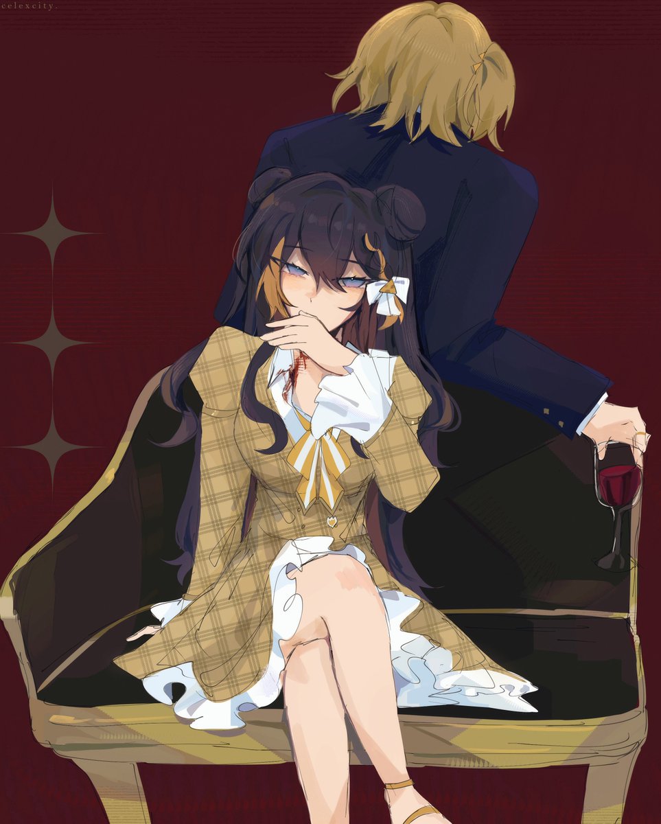 celexcity's tweet photo. An empire is built on blood.
#NijiENChanted2 #PetraArt #drawluca https://t.co/FlZU5ENjBS