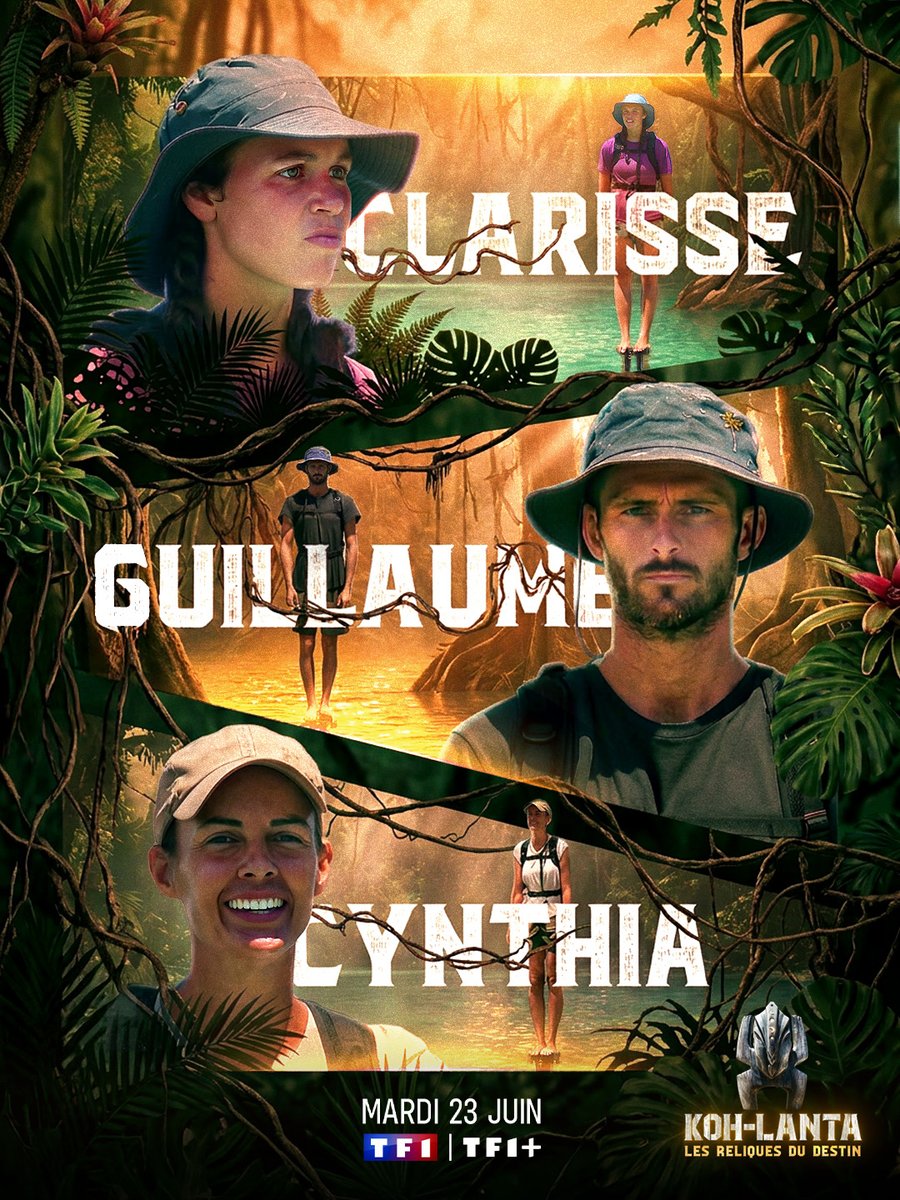 KohLantaTF1's tweet photo. L'un d'eux sera le grand gagnant 🙂‍↔️

🔥 La Finale de #KohLanta, mardi à 21H10 sur @TF1 et @tf1plus https://t.co/xJC0nOy6UW