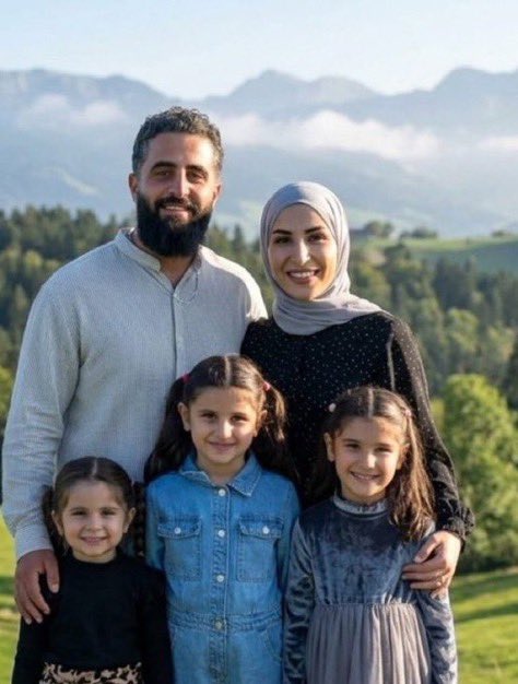 EthanLevins2's tweet photo. An entire family KILLED by Israel. 

3 little girls. 

Israel decided they needed to be murdered. 

ISRAEL DID THIS! https://t.co/r3ynlaVknH