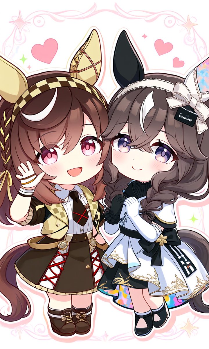 n_miku_i_miku's tweet photo. カレンブーケドールとブエナビスタ https://t.co/DTJJJ2uLQx