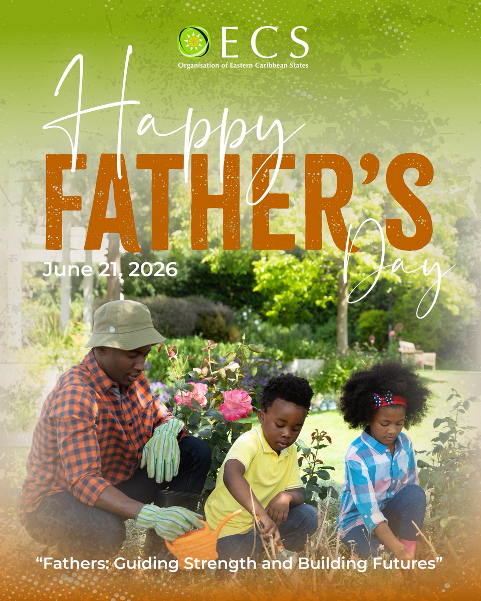 oecscommission's tweet photo. 👨🏽🧓🏽👴🏻 This Father's Day, we join Member States and partners across the #OECS in celebrating the fathers and father figures whose commitment, guidance, and care help build stronger families, communities, and societies.
🎉 Happy Father's Day!
#FathersDay #OECS https://t.co/wCqm4kYxZ5