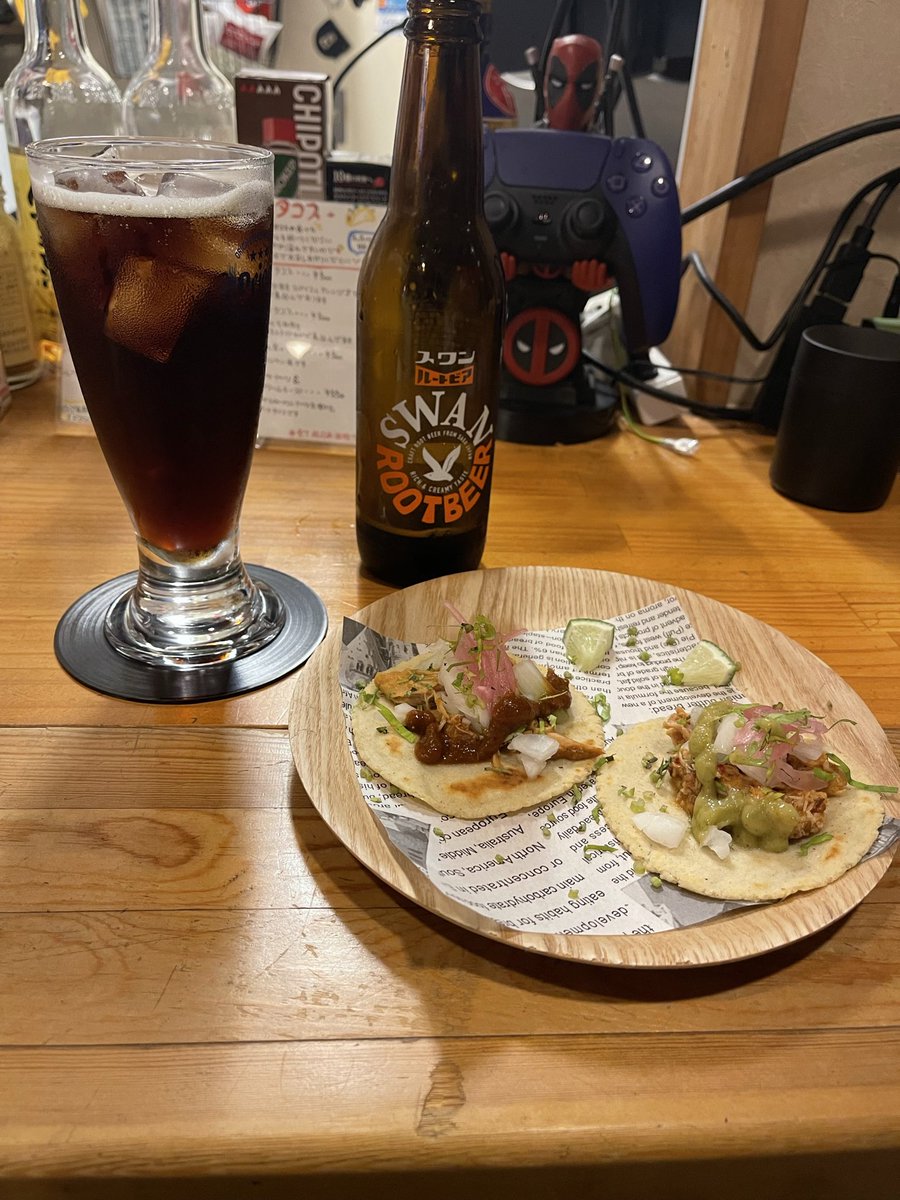 FlakPanzerV's tweet photo. 久しぶりのタコス！ https://t.co/CNI01qjc86