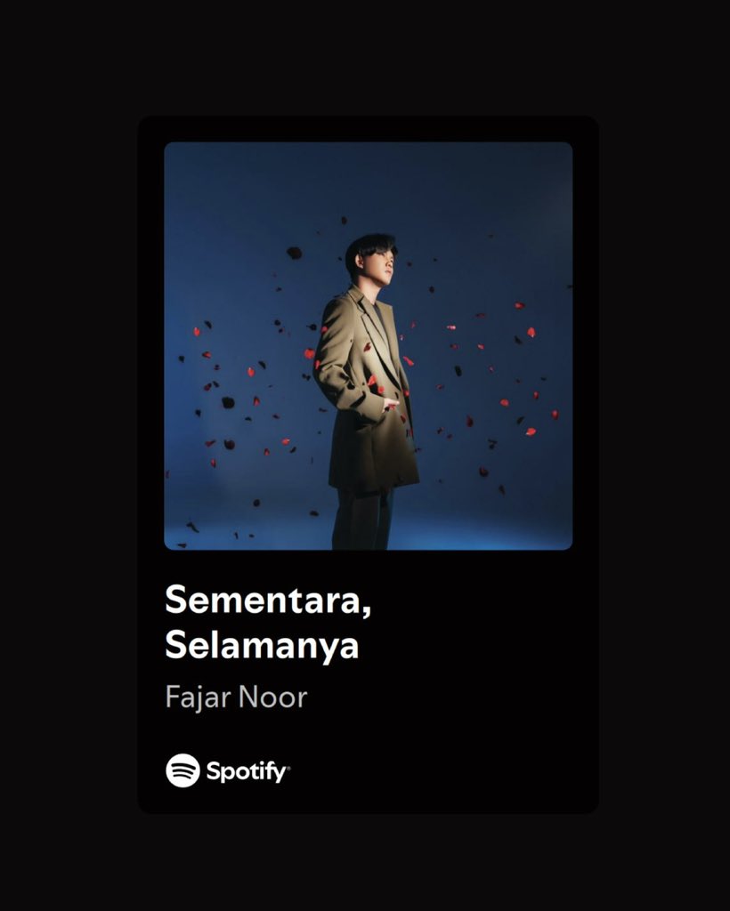 zona_fajarnoor's tweet photo. GUYS PLEASE… kalian wajib dengerin album pertama Fajar Noor “Sementara, Selamanya”

Jujur ini tipe album yang niatnya cuma pengen aku dengerin 1 lagu doang, eh ujung-ujungnya malah semua track keputer dong… alias ENAK SEMUA😭 https://t.co/glWglfjuFe
