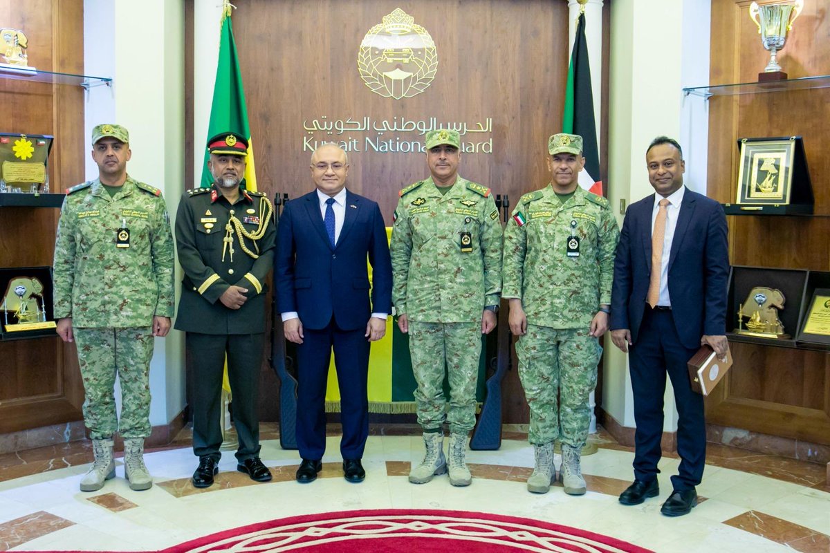 Image for the Tweet beginning: وكيل الحرس الوطني الفريق الركن