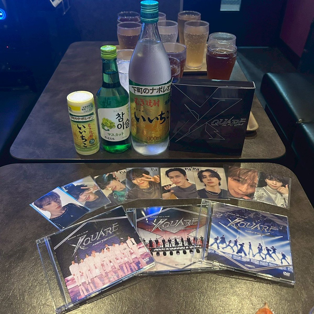 sangoldenshower's tweet photo. XQUAREグイを行いました🎶🌈💖‼️
過去一のﾖｲでした‼️お疲れした‼️‼️‼️
@chiyodoufu @xs_ini_ @___fenccccha https://t.co/YXhEZAAhXc
