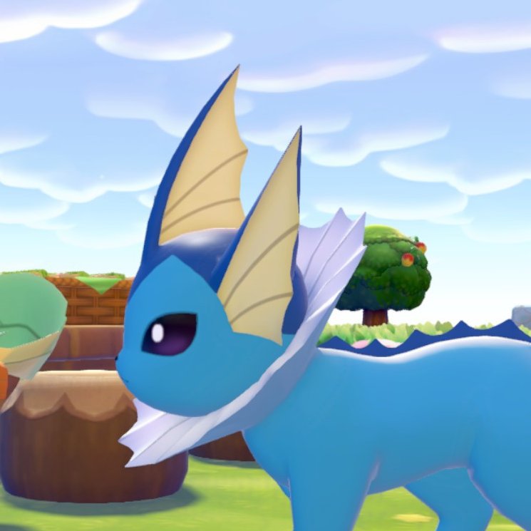 vaporeon04's tweet photo. なんでぽこポケだけ一番上のヒレの線が2つ？🤔🤔 https://t.co/pQnAz6oiMM