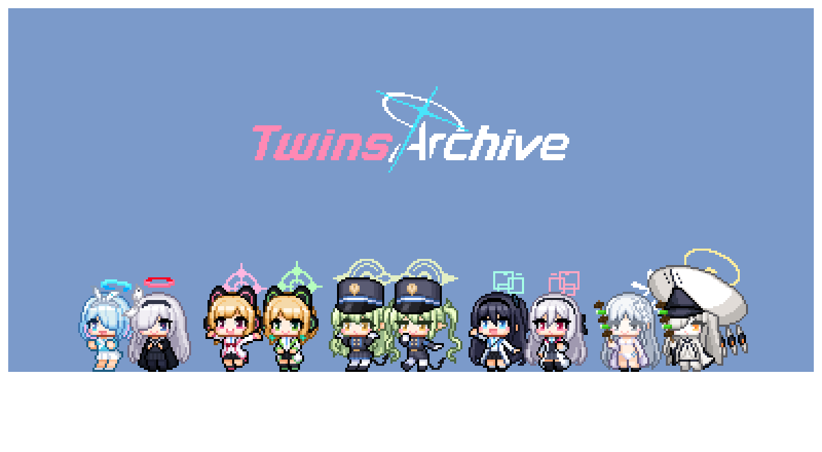 3reforged's tweet photo. TWINS

#ブルアカ 
#BlueArchive https://t.co/eq5FHlaDog