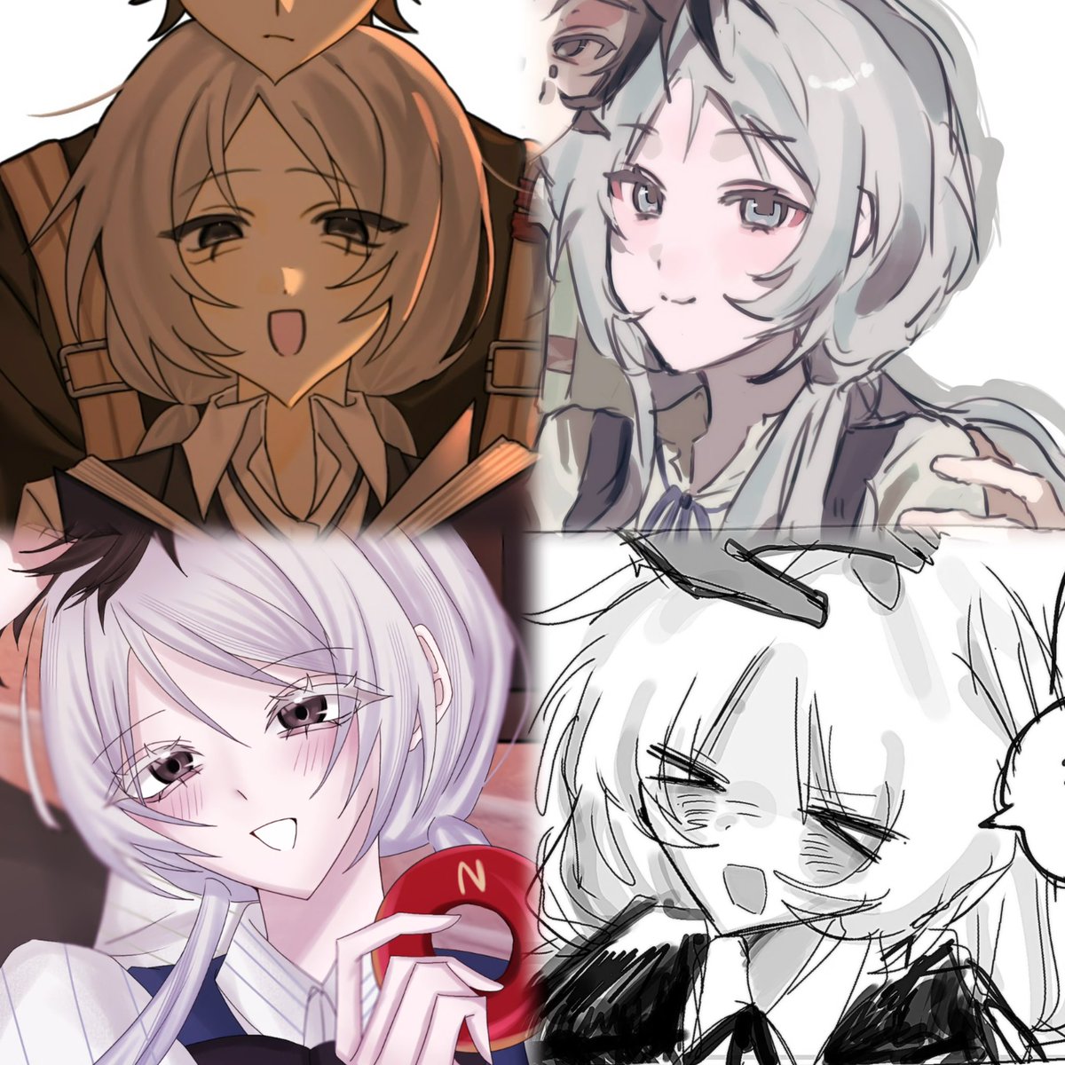 necotto_'s tweet photo. #夢絵描きさんと繋がりたい 
#夢絵師さんと繋がりたい
#夢女子さんと繋がりたい 

たくさんお話したり鍵でも繋がれるお友達ください🙏🏻
全反応巡回します!!お相手さまALT

✮ https://t.co/1VoJCeZhhA

◀️絵柄　コテ・頂き物▶️ https://t.co/sPaJfoeVGS